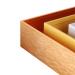 Emuledo Metal frame floater frame for 20X16" Stretched Canvas, 1 1/2" depth, for wall art painting, home decor, DIY Canvas floating frame,Cut to Pieces,picture canvas frame kit, Light Gold canvas frame (Frame for 20X16" Canvas, Light Gold) Frame for 20X16