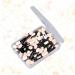 PLAFOPE 50 Pcs Eyeshadow Eyeliner Brushes Sponge Applicator Double Head Eyeshadow Brushes Size 1 Black - Buy Online on SooperMarket.com