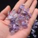 Natural Crystals and Stones 100g Stone Natural Amethyst Gravel Rock Crystal Quartz Polished Stone Specimen Degaussing Stone for Decoration Gift - Buy Online on SooperMarket.com