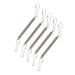 5PCS Spring With 2 Clips Used Singly In Combination To Hold Rabbit Water Dispenser Drinking Bottle For Small Animals Spring Clips Clamps