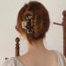 3 French Design Tortoise Shell Hair Claw Clips (2 Pack) - Stylish Rectangle Hair Clamp for Women & Girls - Buy Online on SooperMarket.com