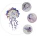 FOMIYES Fake Jellyfish Hair Clip Floral Pearl Hair Clip Pearl Snap Clips Pearl Hair Barrettes Hair Barrettes for Girls Jellyfish Hairpin Purple Vacation Hair Tie Holder Beach Faux Pearls - Buy Online on SooperMarket.com