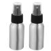 Frcolor Aluminum Fine Fog Atomizer - 2 Pack Metal Travel Bottles for Essential Oils & Cosmetics | Refillable & Portable - Buy Online on SooperMarket.com