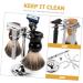 Didiseaon Stainless Steel Beard Brush Holder & Razor Stand - Organizer for Men s Shaving Accessories - Buy Online on SooperMarket.com