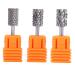 minkissy Cuticle Drill Bit Nail File Bits Cuticle Bit Nail Drill Bits Manicure Drill Bits Cuticle Nail Bit Nail Drill Tips Nail Grinding Head Nails Drill Bits Accessories Tungsten Steel