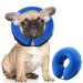 QIYADIN Soft Dog Recovery Collar, Adjustable Protective Inflatable Pet Cone for Dogs and Cats After Surgery, Prevent Pets from Biting & Scratching Medium