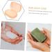 COOLHIYA Plastic Container pp soap draining rack household soap holder container travel Outdoor Fruit Dryer travel case water filter Toiletries sponge soap dish with lid Storage Box As Shown 7x10.5x3.5cm - Buy Online on SooperMarket.com