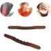2pcs Wooden Gua Sha Stick Set - Massage Points for Home Relaxation | Natural Wooden Scraping Stick - Buy Online on SooperMarket.com