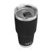 YETI Rambler 30 oz Stainless Steel Vacuum Insulated Tumbler w/MagSlider Lid Black 1 Count (Pack of 1)