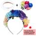 Satin Headbands White Ribbon Headband - 14 Pieces 1 Inch Plain DIY Hair Accessories for Women and Girls - Buy Online on SooperMarket.com