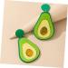 Abaodam 4 Pairs Avocado Earrings Avocado Gifts Avacado Bridal Earrings for Wedding Fashion Earrings for Women Sushi Go Drop Earrings Avocados Accessories Acrylic Miss Personality - Buy Online on SooperMarket.com