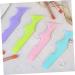 OFFSCH Mascara 2pcs Eyeliner Ruler Lash Eyeshadow Lipstick Guide Tool Stencils Silicone Eyebrow Tools - Buy Online on SooperMarket.com