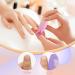 Nail Buffer Blocks - 20 PCS 100/180 Grit Sponge Nail Buffer for Natural Gel Acrylic Nails - Manicure Tools in Pink - Buy Online on SooperMarket.com
