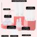 Travel Set Cosmetics - 16 Leak-Proof Bottles (60ml & 30ml) with Cultural Bag | Refillable Plastic Travel Containers for Shampoo Lotion & Shower Gel - Buy Online on SooperMarket.com