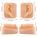 Nicfaky Soft Silicone Right Ear Model for Practicing Suture for Jewelry Display Silicone Ear for Teaching Instructions - Buy Online on SooperMarket.com