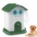 Jewyow anti-bell device 50ft ultrasound dog repeller for outdoor areas 3 different frequency LED display dog bark deterrence fit for 9V battery for medium small dogs