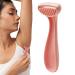 Autwekm women's razor for sensitive skin razor for women razors for intimate care body groomer personal care hair removal body hair cutter for women for a gentle shave pink