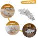 BELLIFFY Rhinestone Hair Clip Flower Hair Clip Hair Barrettes for Women Thick Hair Girl Headdress Hair Accessory Hairpin for Women Womens Barrettes for Hair Hair Clips Dipper Iron - Buy Online on SooperMarket.com