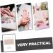FOYTOKI 1 Set Nail Art Display Cardboard Nail Art Showing Holder Fake Nails Display Cards Nail Cards Nail Salon Display Card Manicure Display Card Fake Nail Display Cards Manicure Tool - Buy Online on SooperMarket.com