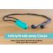 Tilcare Chew Chew Sensory Necklace - Silicone Chew Necklaces for Kids & Adults - Turquoise/Pink/Purple - Buy Online on SooperMarket.com