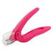 AMOS False Nails Clipper Acrylic UV Gel Fake Artificial Tips Edge Cutter Professional Nail Art Manicure Tool with Tip Trapper