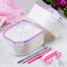Nail Soaking Bowl Set for Gel Polish Remover & Cuticle Care - 2pcs Pink Soak Off Bowls with Tools - Buy Online on SooperMarket.com