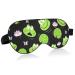 Haskirky Light Blocking Eye Mask Breathable and Adjustable Adult Men and Women Travel on Business Trips Yoga Meditation Light Smooth Comfortable Eye Mask Office Deep Sleep Goodies Cute Green Frogs