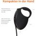 Amazon Basics Retractable Dog Leash - Small Black | Durable Ergonomic & Perfect for Travel - International Shipping Available - Buy Online on SooperMarket.com