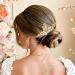 Handcess Bridal Wedding Hair Comb Gold Pearls Hairpiece Leaf Bridal Side Combs Wedding Hair Accessories for Women and Girls - Buy Online on SooperMarket.com