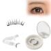 Elaracraft Magnetic Eyelashes Glowze Magnetic Eyelashes Double Sided Magnetic Eyelashes Elaracraft Magnetic Lashes Magnetic Eyelashes with Applicator(B01)
