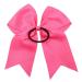 JOYOYO 20Pcs 8 Large Cheer Bows for Girls - Grosgrain Ribbon Elastic Hair Tie Bands - 20 Colors - Buy Online on SooperMarket.com