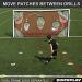 QuickPlay PRO Soccer Goal Target Net - 12x6' with 7 Scoring Zones for Shooting Practice - Buy Online on SooperMarket.com
