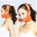 Face Slimming Strap Facial Slimming Mask Double Chin Reducer for Women Thin Neck Facelift Orange Red - Buy Online on SooperMarket.com