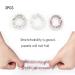 Runmi Hair Ties | 3 Pack Pearl Scrunchies & Beaded Ponytail Holders | Stylish Hair Accessories for Women & Girls - Buy Online on SooperMarket.com
