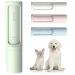 Lilo & Filou - lint lint roller clothing brush self -cleaning reusable travel size cat hair dog hair animal hair remover - lime green