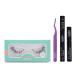 Sunday Salon Cat-Eye Hybrid DIY Lash Extension Set | D-Curl | Expert Bond & Seal Included | Up to 7 Days Wear | 1x Applicator Included | Removal Solution Included Bond & Seal and Remover with Applicator (Hybrid Cat Eye)