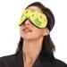 Haskirky Light Blocking Breathable Eye Mask for Adults - Adjustable for Travel, Yoga, Meditation - Cute Frog and Fruit Design - Buy Online on SooperMarket.com