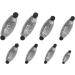 20 Pack Twist-Lock Rubber Core Weights Sinker Set - Sizes 1/16oz to 1oz (20 Pcs) - Buy Online on SooperMarket.com