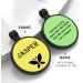Yhananti Personalized Engraved Silicone Dog Tag - Quiet Waterproof & Customizable for Dogs & Cats | Name Phone & Address - Buy Online on SooperMarket.com