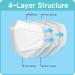 KF94 Face Mask for Adults - H.A.C PLUS Protective Mask (10 Pack) - Best Safety & Comfort - Buy Online on SooperMarket.com