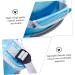 PACKOVE 1pc Pet Bag Transparent Backpack Blue Backpack Puppy Backpack Puppy Carrier Travel Space Cat Cage 35X35X17CM Blue - Buy Online on SooperMarket.com