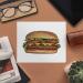 2 x Cheese Burger Microfiber Lens Cleaning Cloths | High-Quality Glasses Care | International Shipping - Buy Online on SooperMarket.com