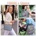 Tonyeee Wrap Backpack - Stylish Diaper Bag for Moms & Dads Removable Crossbody Bottle & Travel Essentials Gray - Buy Online on SooperMarket.com