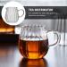 Hemoton Glass Creamer Pitcher Glass Creamer Small with Handle Tea Coffee Creamer Pitchers Dispenser Sauce Serving Pitcher Creamer Jug for Kitchen Clear Glass Creamer Pourer - Buy Online on SooperMarket.com