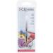 3 Carnations Silver 9 cm (3.5") Curved Embroidery Scissors 3.5" Carbon Steel Curved 9 cm (3 5") - Buy Online on SooperMarket.com