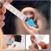 Healeved Ear Cleaner 12 pcs - Ear Wax Removal Syringe Tool Set - Assorted Colors - Ear Irrigation and Cleaning Kit - Buy Online on SooperMarket.com