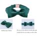Lionet Paw's Comfortable Silk Christmas Dog Collar with Removable Fly - Large Dogs Neck 40-60cm (Green) - International Shipping Available - Buy Online on SooperMarket.com