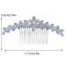 Missgrace Boho Zircon Crystal Hair Comb - Bridal Wedding Prom Hair Accessory for Women and Girls - Buy Online on SooperMarket.com