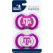 Baby Fanatic Girls Pink Pacifier 2-Pack - NCAA Texas A&M Aggies | Officially Licensed League Gear - Buy Online on SooperMarket.com