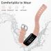 Keponew Fitbit Inspire 2 Bands 6 Pack - Teal/Plum/Rose Pink/White/Pink Sand/Lavender | Sport Wristband Replacement for Women Men Small 5.5-7.2 - Buy Online on SooperMarket.com